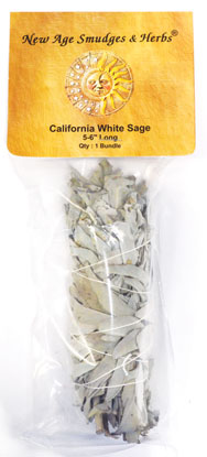 White Sage smudge 5-6"